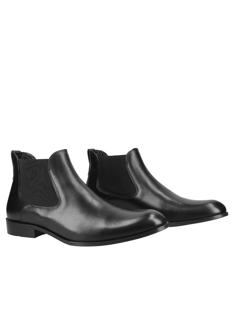 Black chelsea boots Tomy II, Conhpol, Konopka Shoes