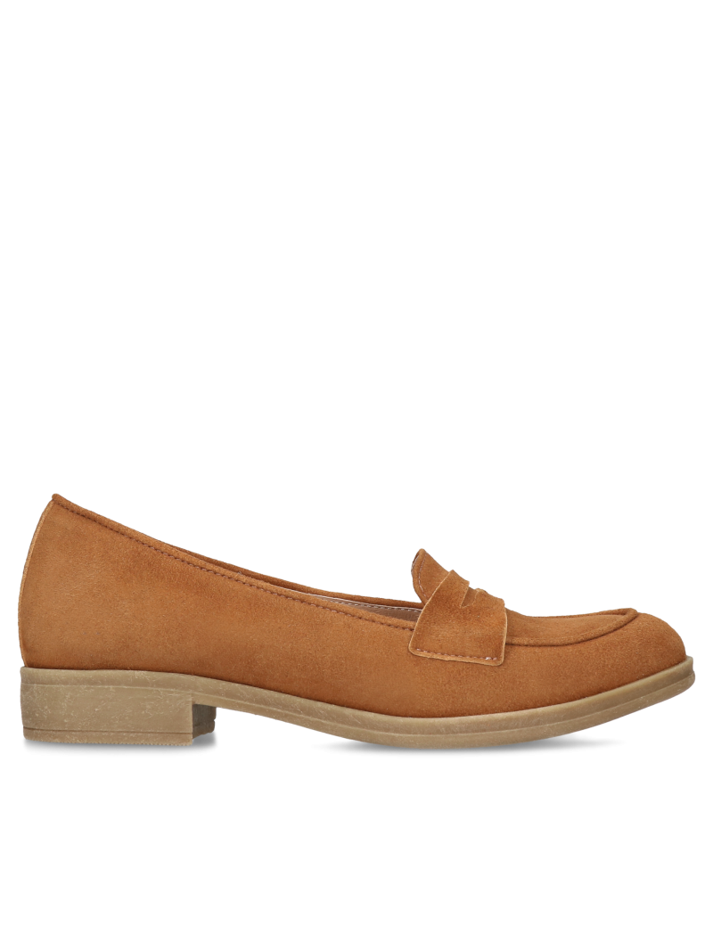 Brown loafers Liliana, Conhpol Relax - Polish production, Moccasins & loafers, RE2729-01, Konopka Shoes