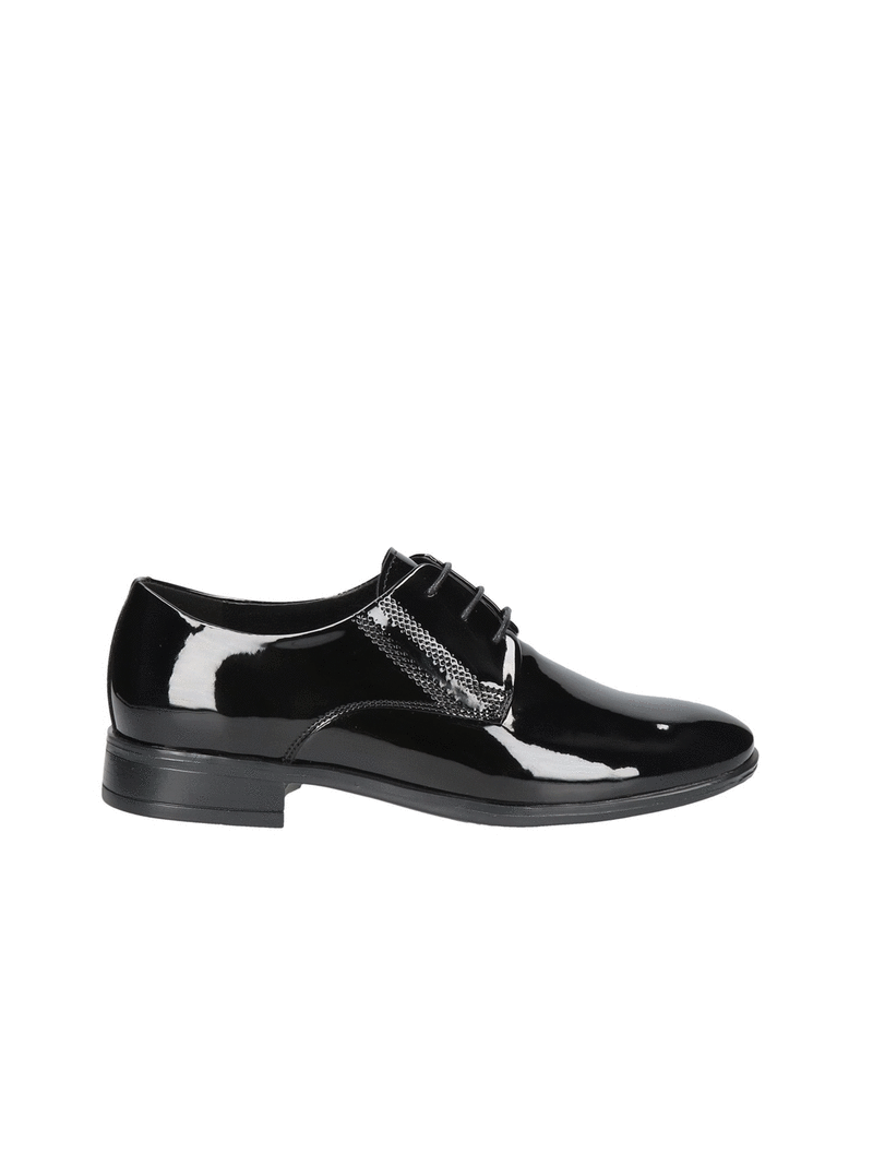 Black communion shoes Charles, Conhpol, Communion shoes for boy, CE6205-04, Konopka Shoes