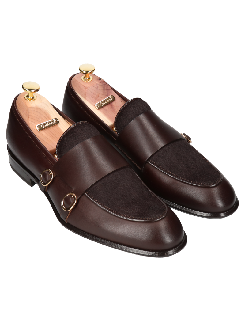Brown loafers William  - Gold Collection, Conhpol - Polish production, Loafersy i mokasyny, CG4448-01, Konopka Shoes