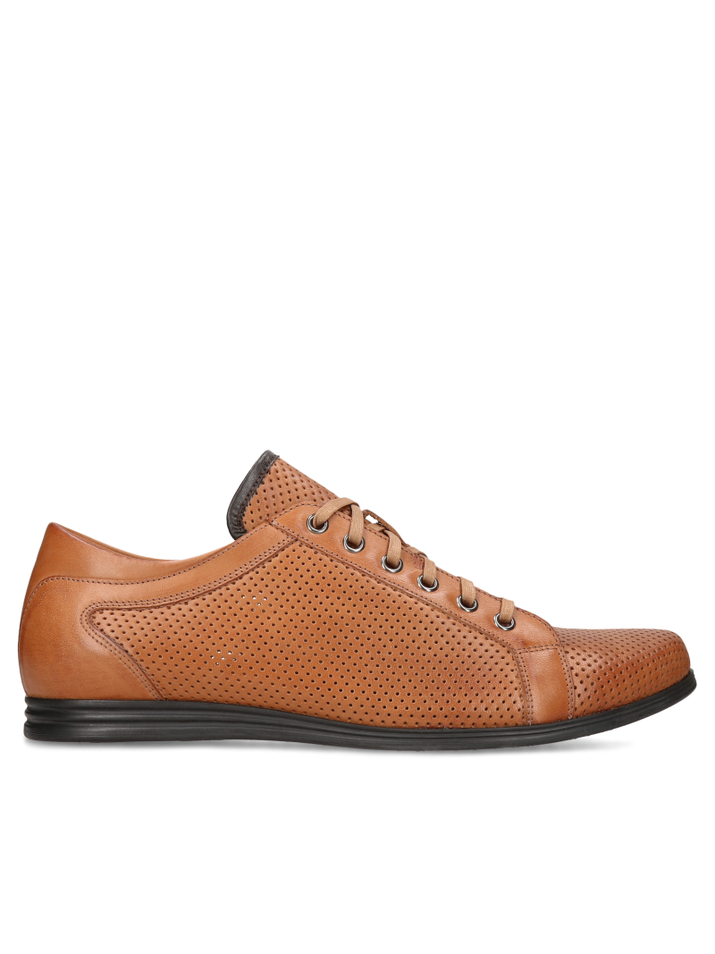 Brown shoes Timo, Conhpol Dynamic - Polish production, Sneakers, SD2646-02, Konopka Shoes