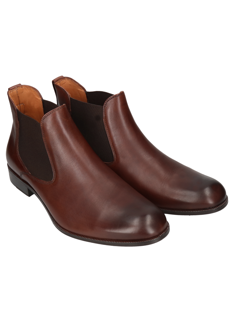 Brown chelsea boots Tomy II, Conhpol, Konopka Shoes