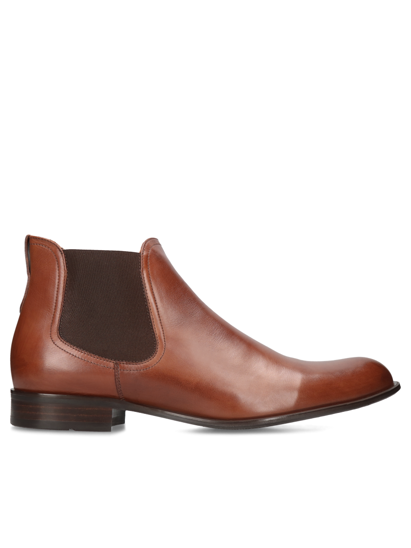 Brown chelsea boots Karl II, Conhpol, Konopka Shoes