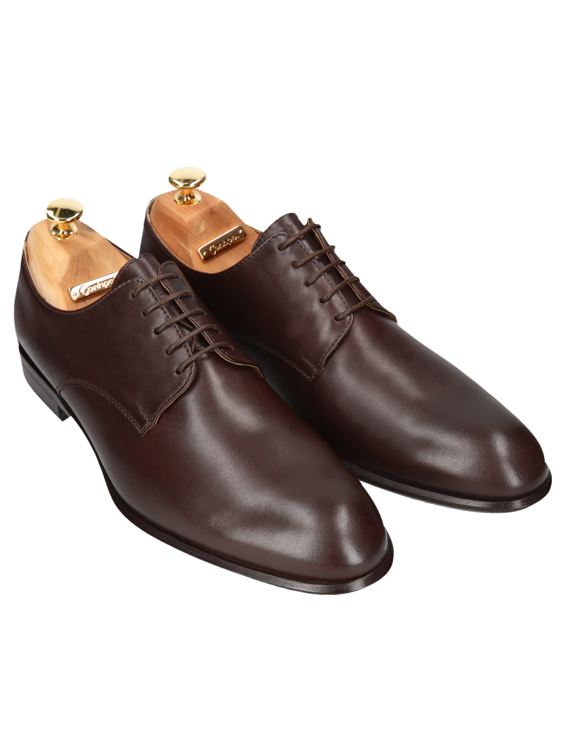 Brown shoes William - Gold Collection, Conhpol, Konopka Shoes