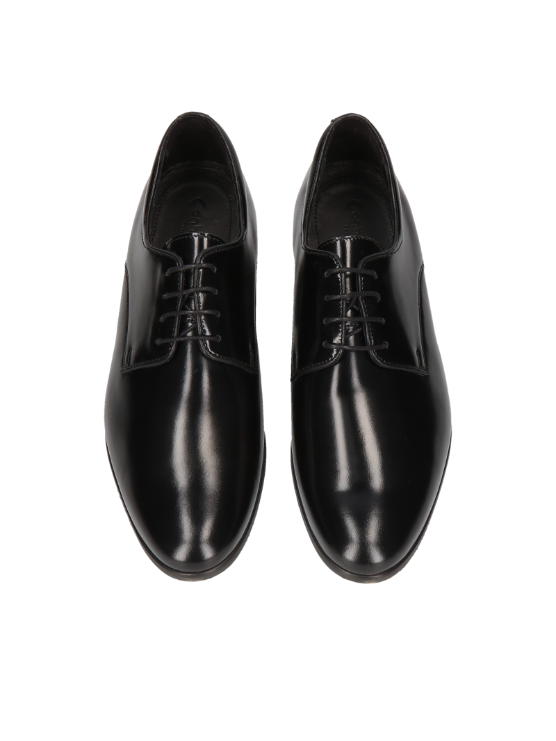 Discreet height increase, elegant men's suit shoes