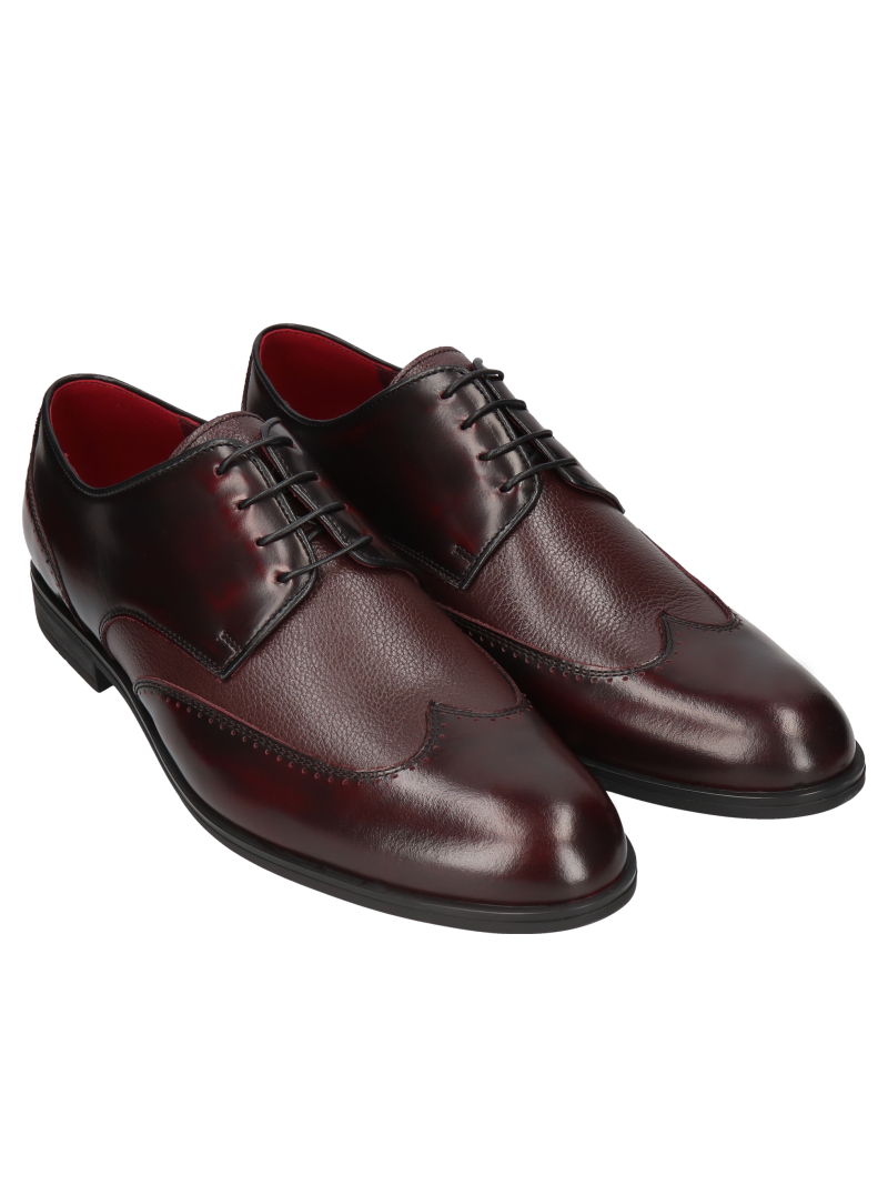 Burgund shoes Kellen, Conhpol, Konopka Shoes