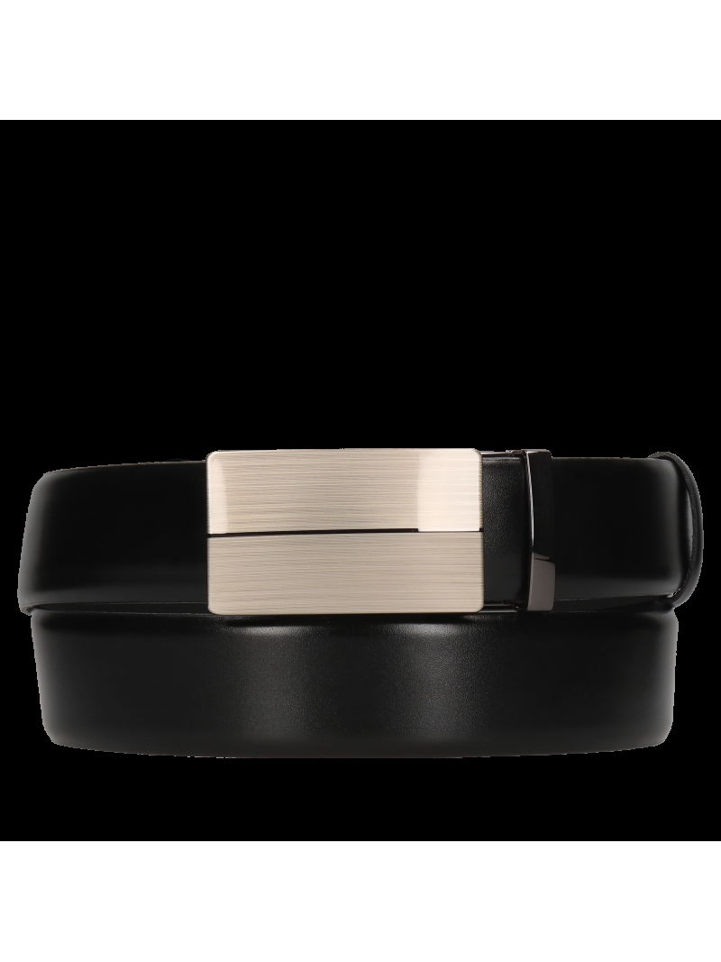 Black men's belt, Konopka Shoes