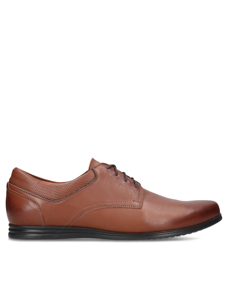 Brown, casual shoes Timo, Conhpol Dynamic - Polish production, Derb, SD2671-01, Konopka Shoes