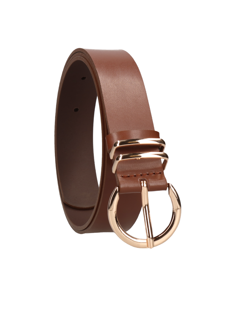 Women's brown belt, MZ0017-02, Konopka Shoes