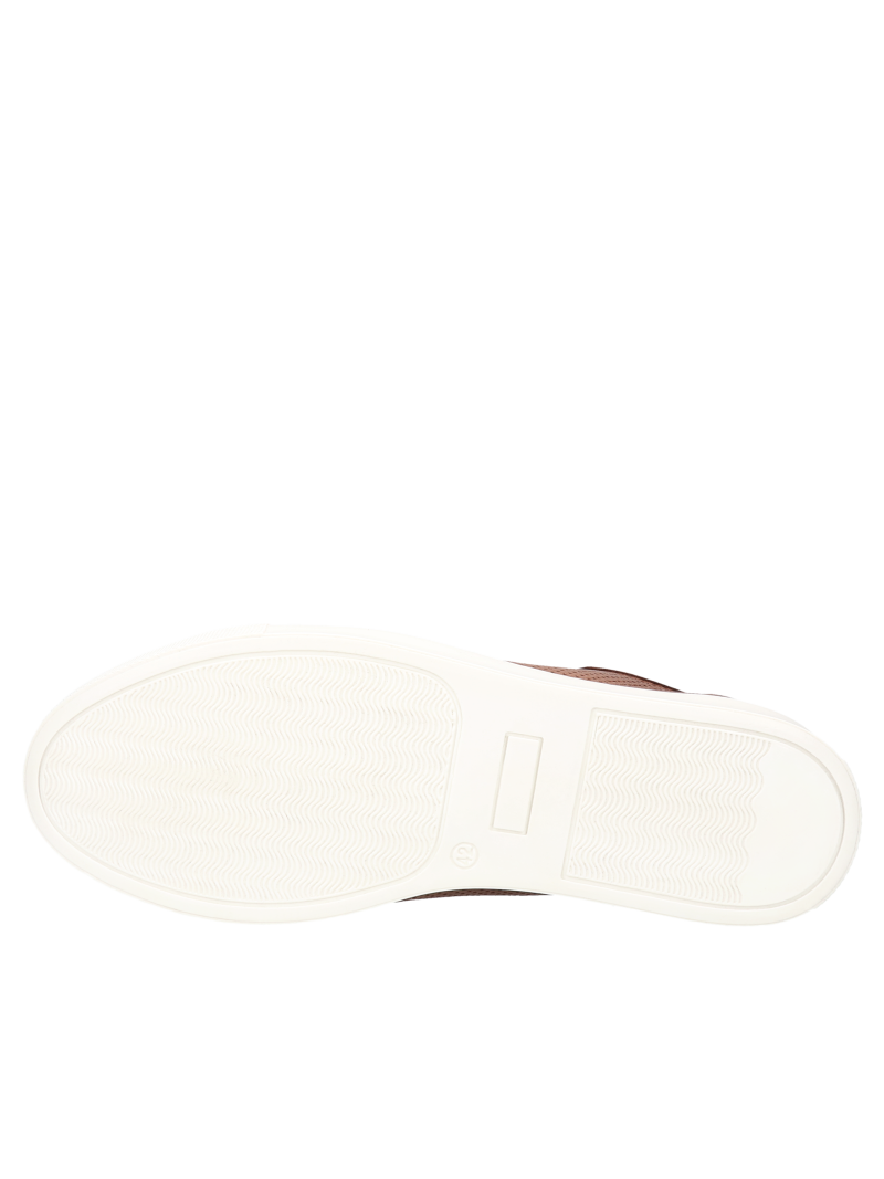 Brown elevator sneakers Xavier + 6 cm, Conhpol Dynamic, Konopka Shoes