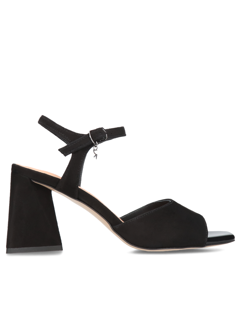 Black sandals Jennifer, Visconi, Sandals, VS0004-01, Konopka Shoes