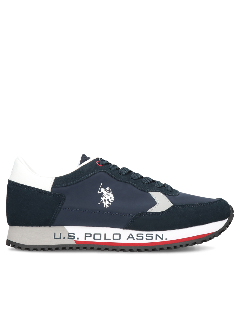 Navy blue sneakers U.S. Polo Assn, U.S. Polo Assn., Sneakers, US0061-03, Konopka Shoes