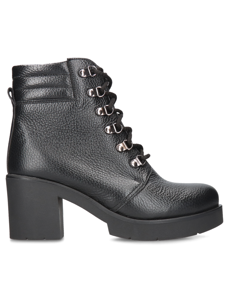 Black boots Tekla, Conhpol Relax - Polish production, Ankle boots, RK2706-01, Konopka Shoes