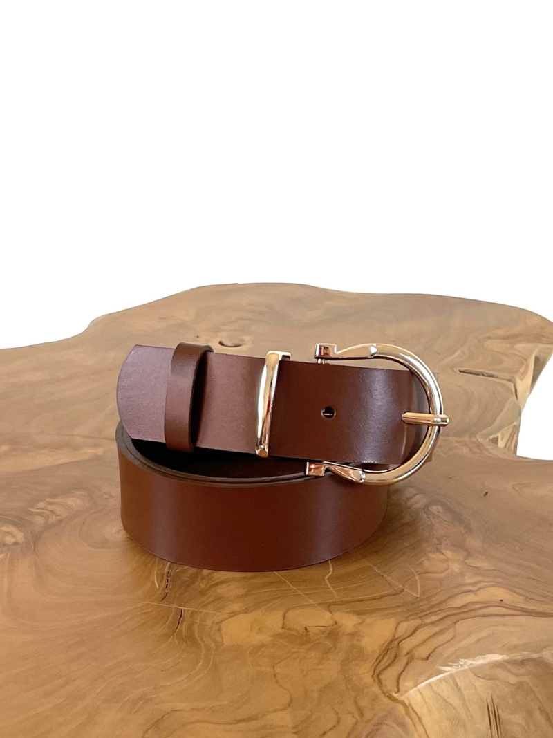 Women's brown belt, MZ0017-02, Konopka Shoes