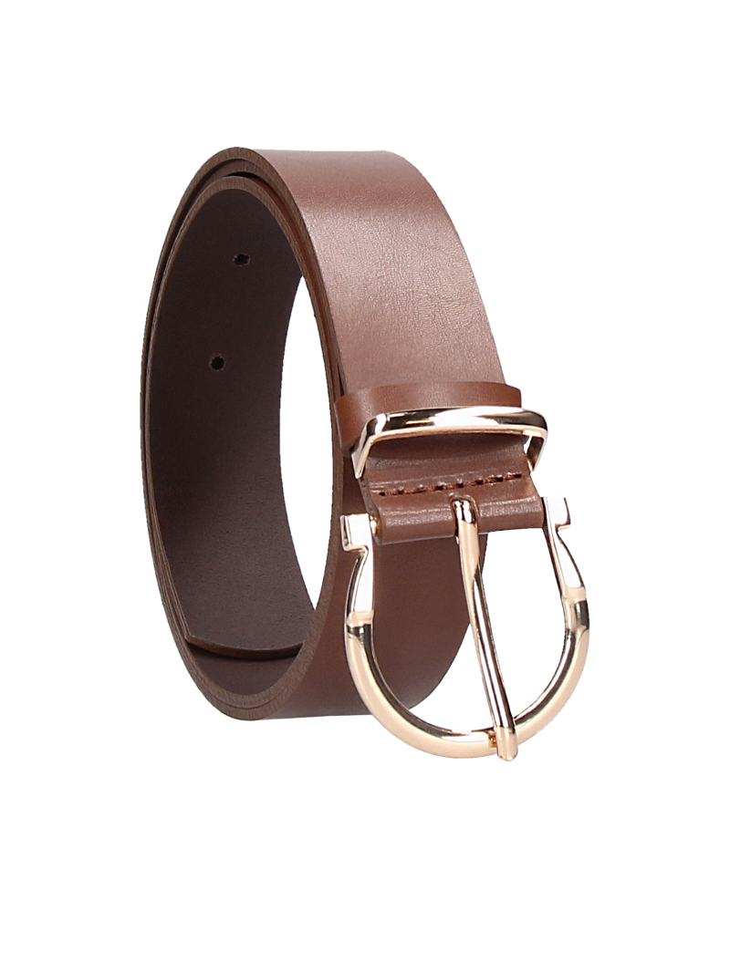 Brown women's belt, MZ0019-01, Konopka Shoes