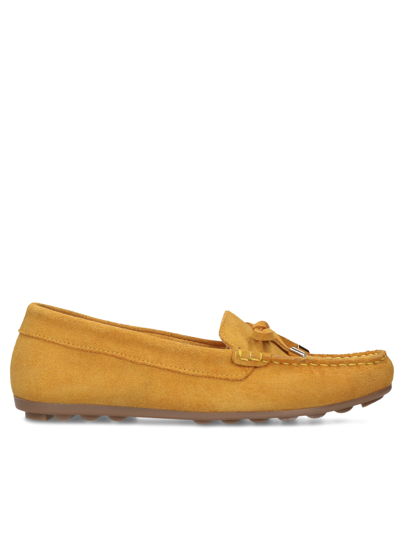 Yellow moccasins Filipe, Filipe, Moccasins & loafers, FI0400-02, Konopka Shoes