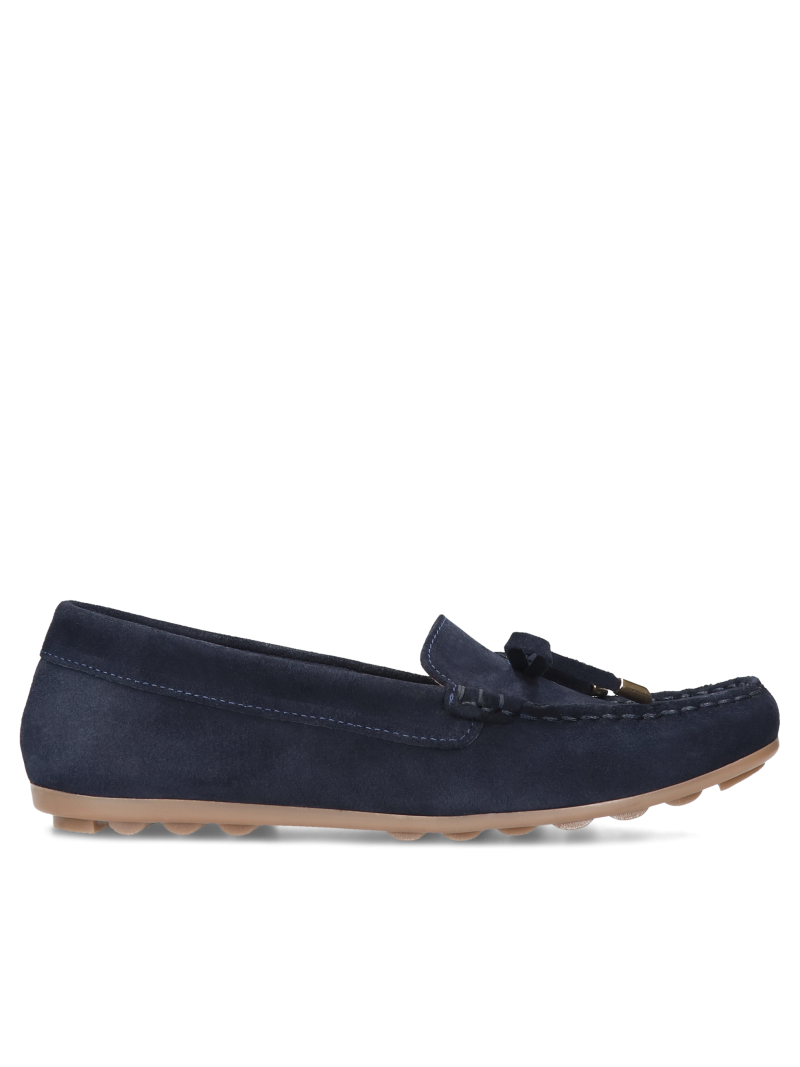 Navy blue moccasins Filipe, Filipe, Konopka Shoes