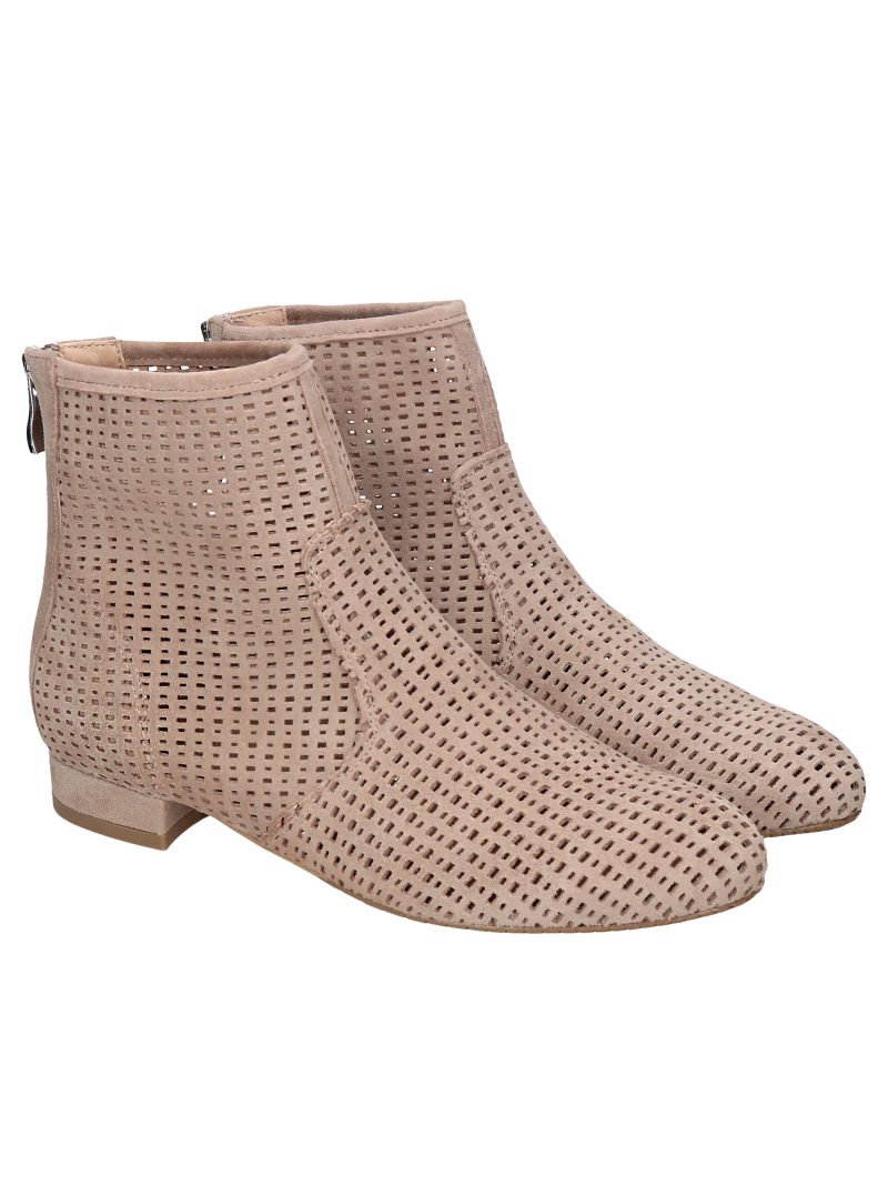 Gray boots Edna, Conhpol Bis - Polish production, Ankle boots, BI5751-02, Konopka Shoes