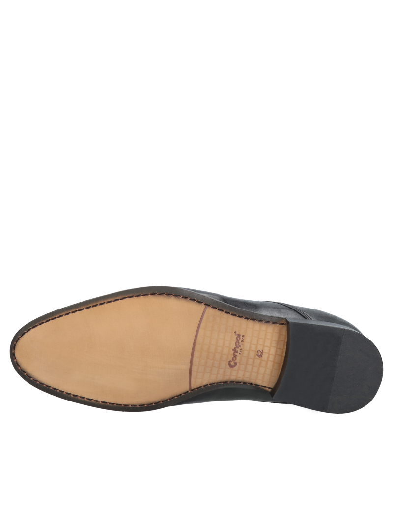 Men's shoes with extra height, shoes made of leather, Polish manufacturer