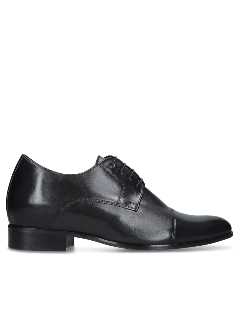 Men's shoes with extra height, shoes made of leather, Polish manufacturer