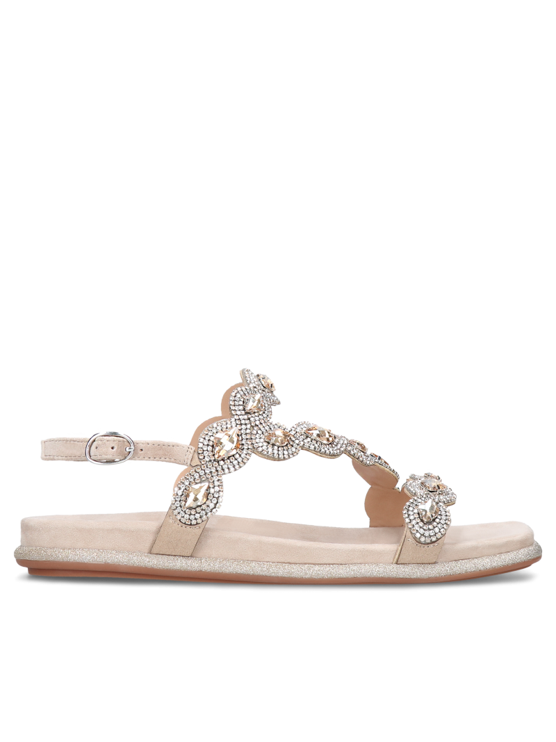 Beige sandals Brenda, Alma en Pena, Sandals, AM0015-02, Konopka Shoes