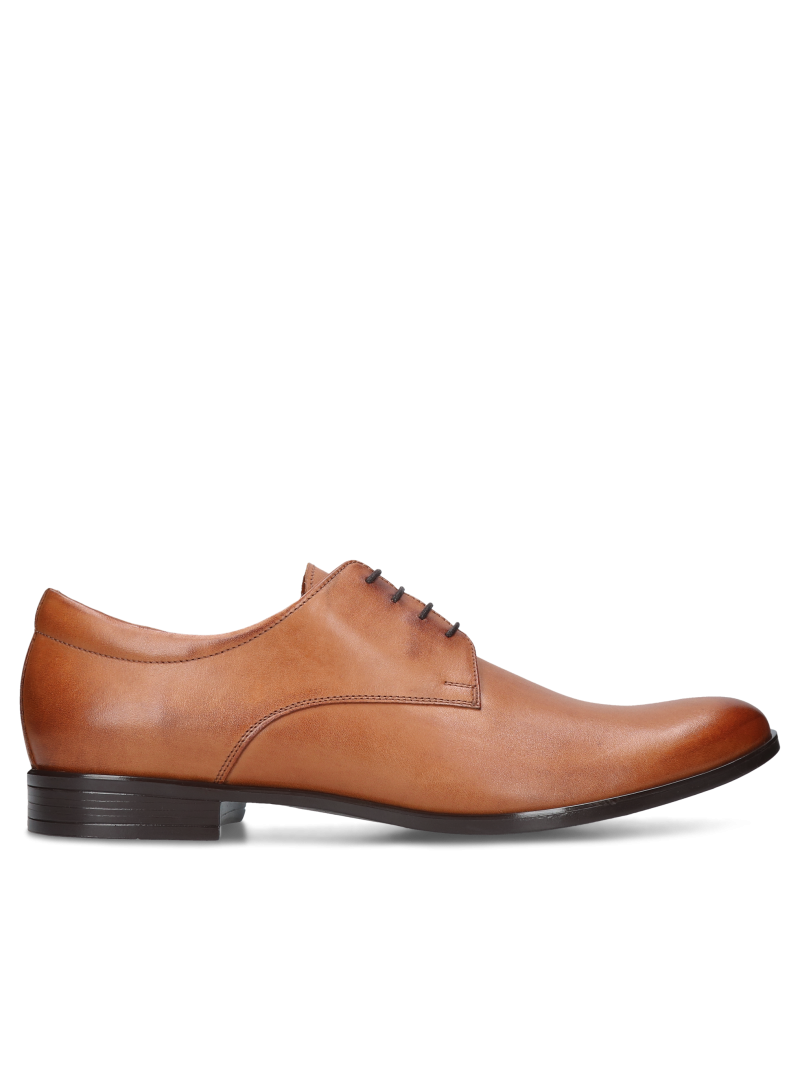 Brown derby Kris, Conhpol, Konopka Shoes