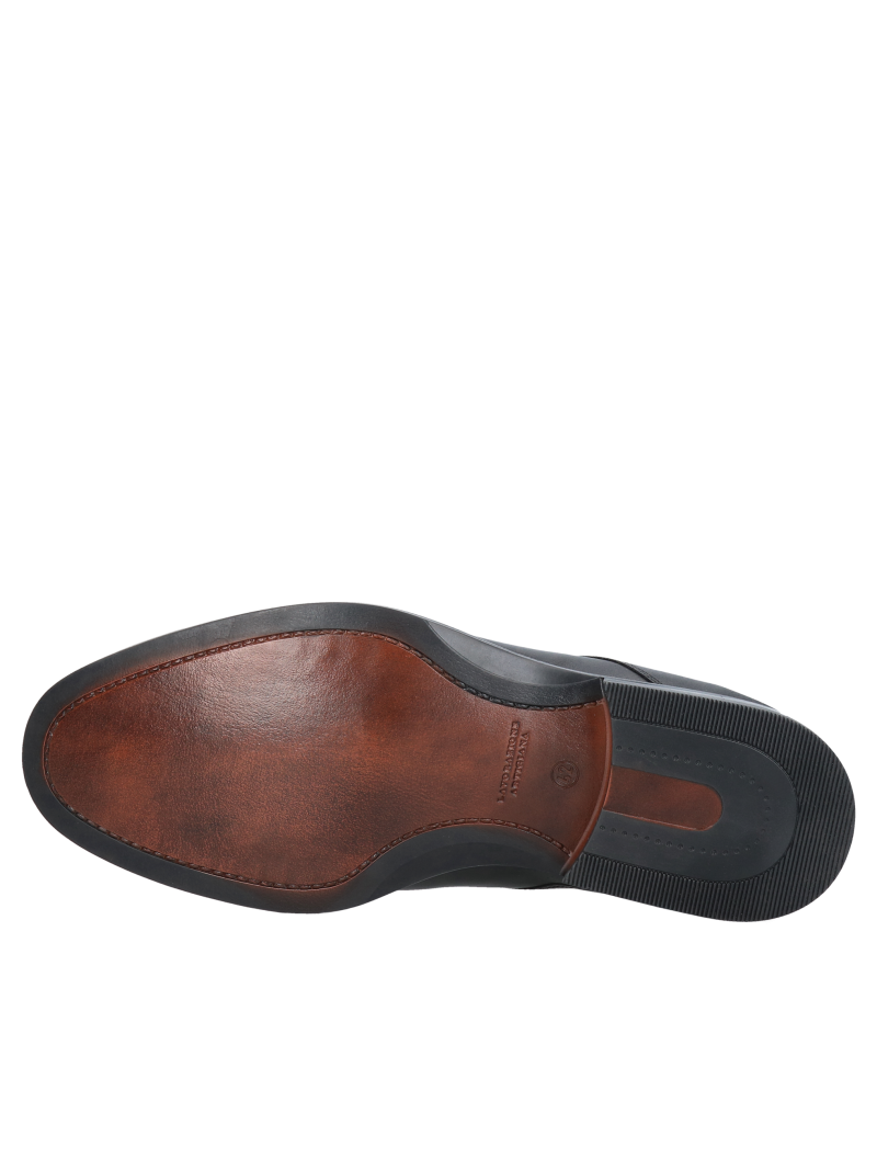 Elegant leather derby, heightening wedding shoes for men