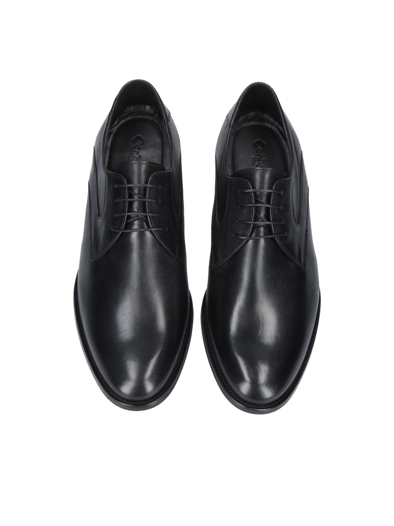 Black elevator derby Luis + 7 cm, Conhpol , CH6343-02, Elevator shoes ...