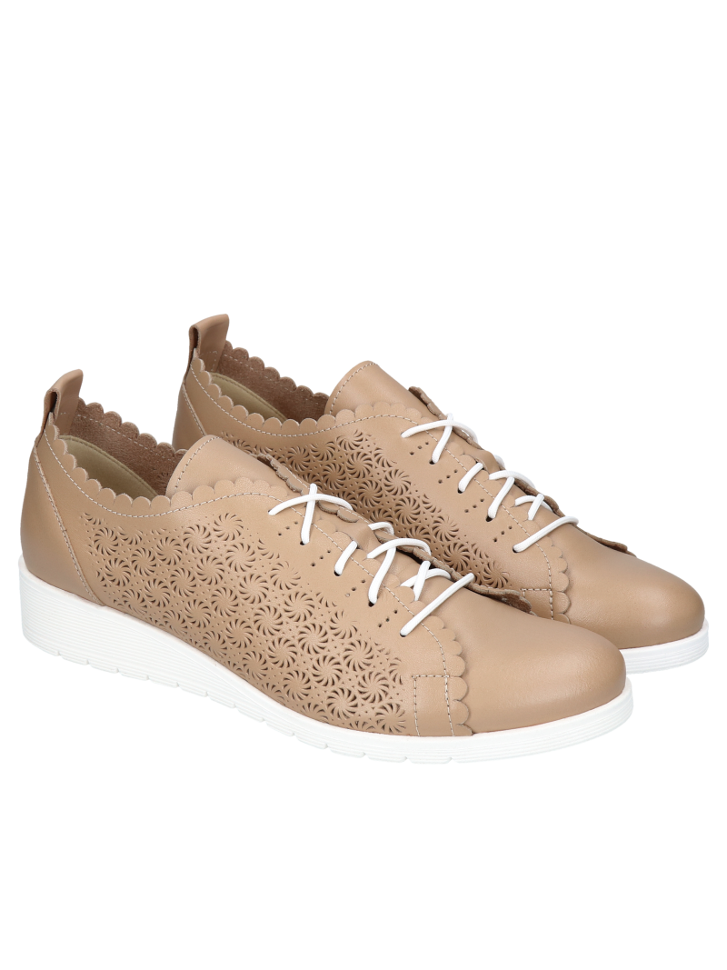Beige shoes Aylin, Conhpol Relax - Polish production, Sneakers, RE2747-01, Konopka Shoes