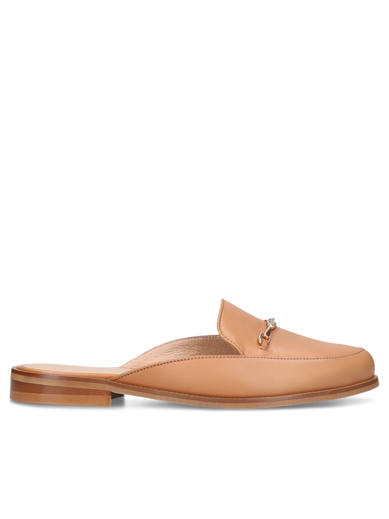 Brown flip-flops Julia, Conhpol Relax - Polish production, Flip flops, RE2731-01, Konopka Shoes