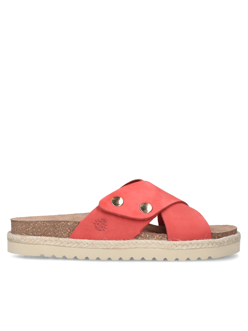 Red flip-flops Inca, Yokono, Flip flops, YO0002-01, Konopka Shoes