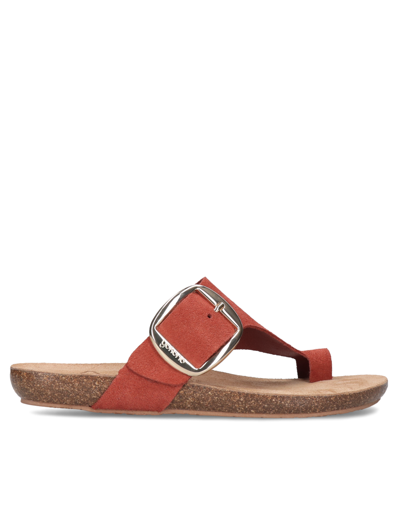 Red flip-flops Ibiza, Yokono, Flip flops, YO0003-01, Konopka Shoes