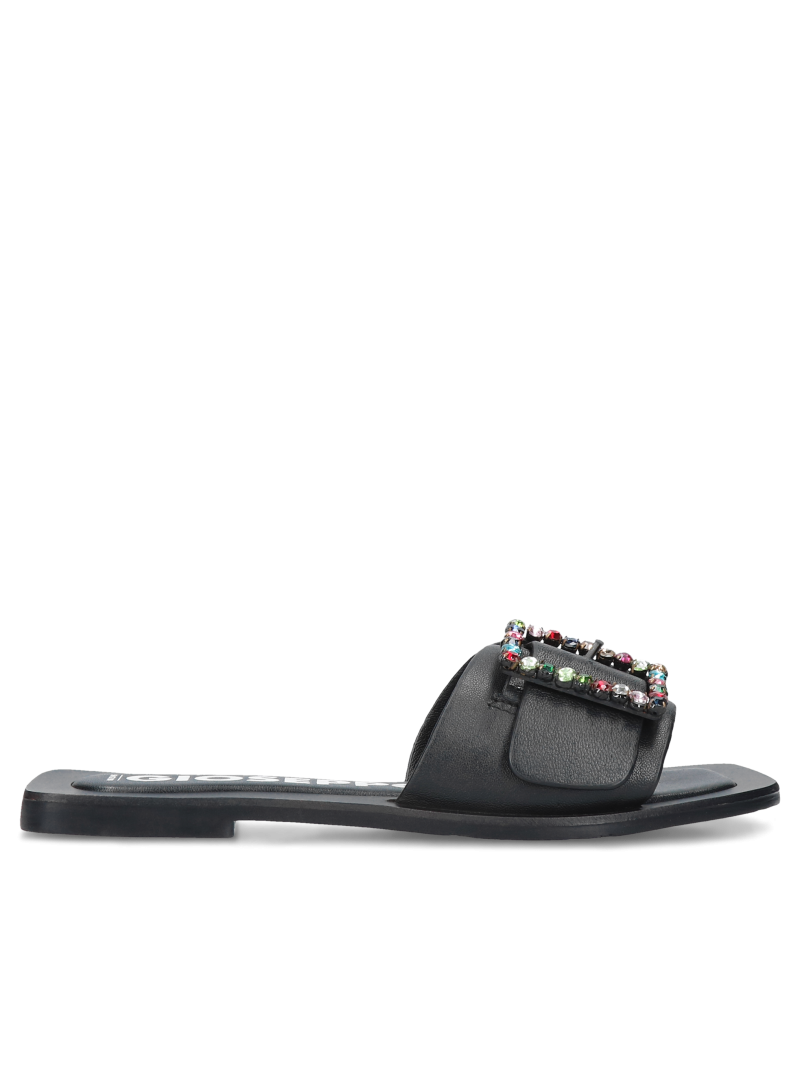 Black flip-flops Gioseppo, Giossepo, Flip flops, GI0018-01, Konopka Shoes