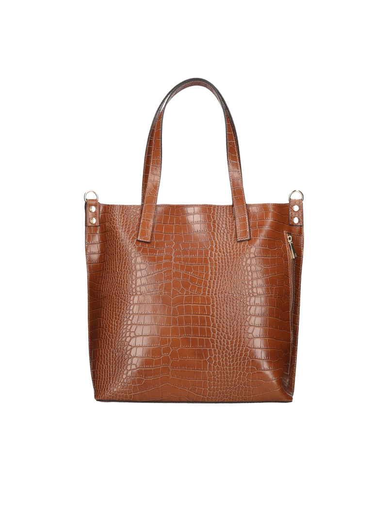 Brown handbag Shaula, LI0179-02, Konopka Shoes