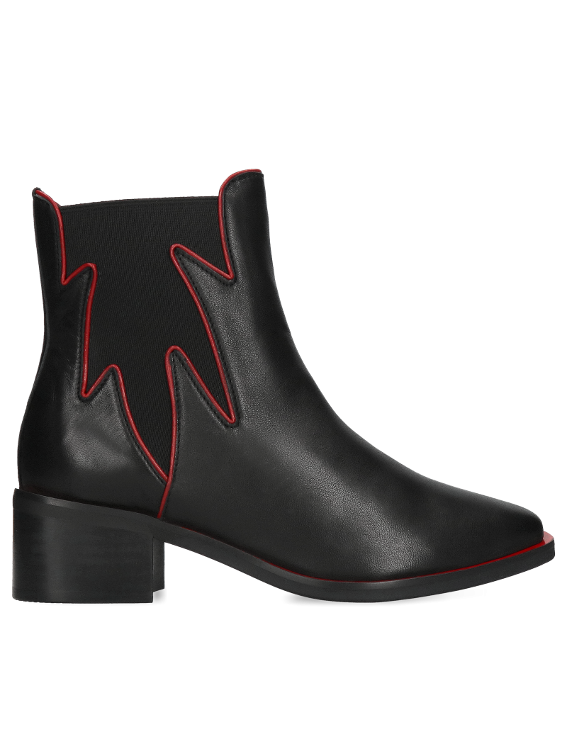 Black chelsea boots Yasemin, Conhpol Bis - Polish production, BI5753-01, chelsea boots, Konopka Shoes