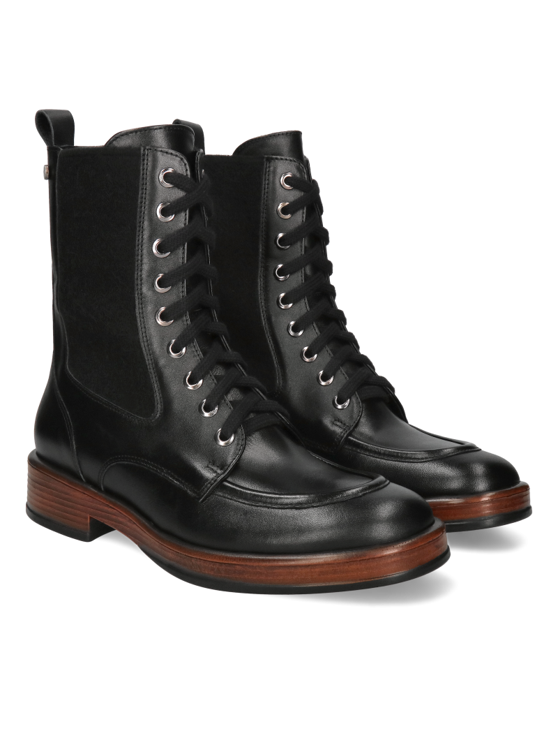 Black boots Muriel, Visconi, VS0014-01, Botki, Konopka Shoes