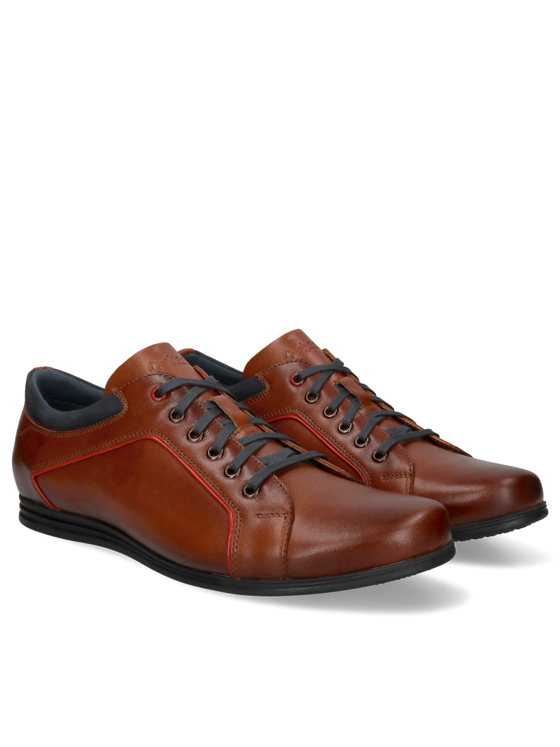 Men's, brown shoes Timo, Conhpol Dynamic - Polish production, SD0060-02, Sneakers, Konopka Shoes