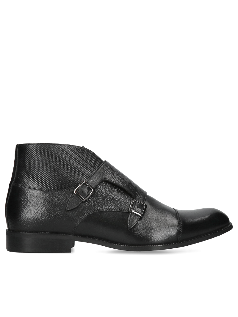 Black boots Tomy II, Conhpol - Polish production, CE6223-02, Boots, Konopka Shoes.