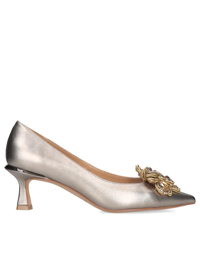 Gold pumps Louise, Alma en Pena, Pumps, AM0024-03, Konopka Shoes