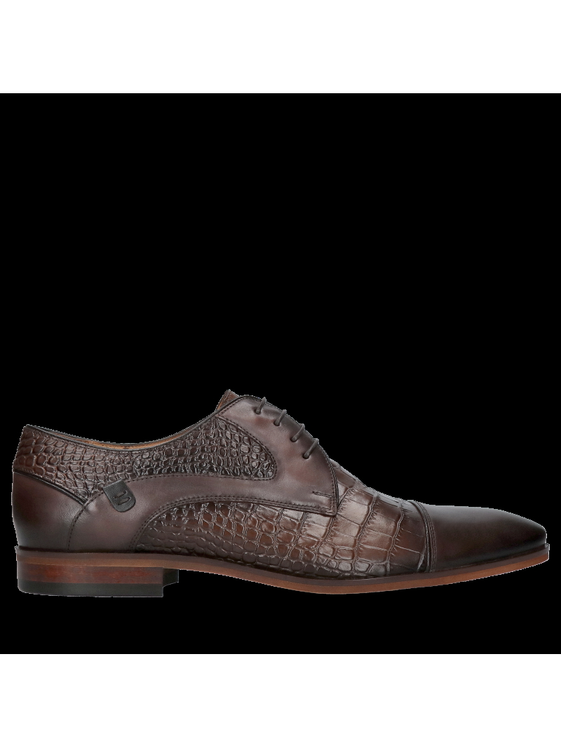 Brown derby shoes Jacob, Conhpol - Polish production, Derby, Konopka Shoes