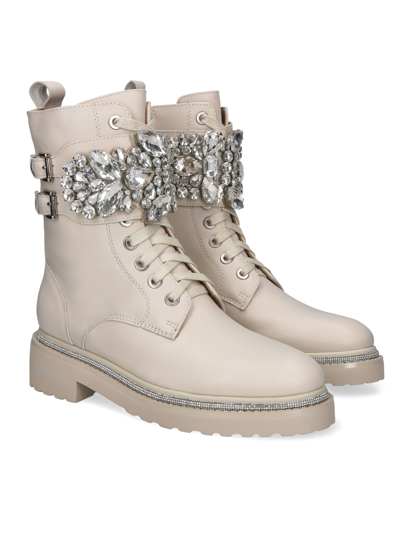 Beige boots Carla, Alma en Pena, AK0021-01, boots, Konopka Shoes