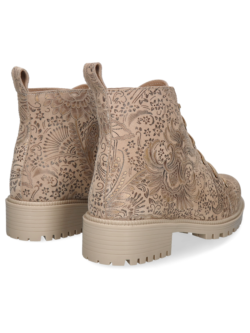 Beige boots Peppy, Conhpol Relax - Polish production, Boots, RE2754-01, Konopka Shoes Beige boots Peppy, Conhpol Relax - Polish production, Boots, RE2754-01, Konopka Shoes