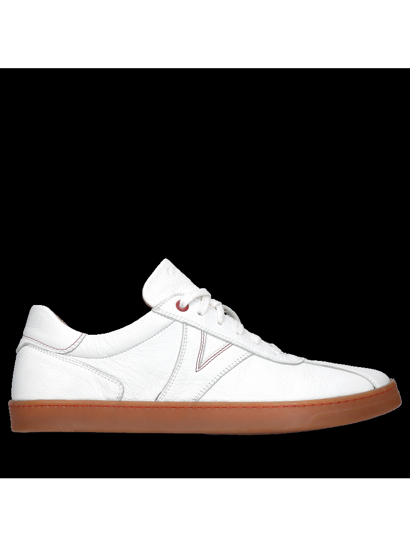 White sneakers Casey, Conhpol Dynamic - Polish production, Sports and Sneakers, Konopka Shoes