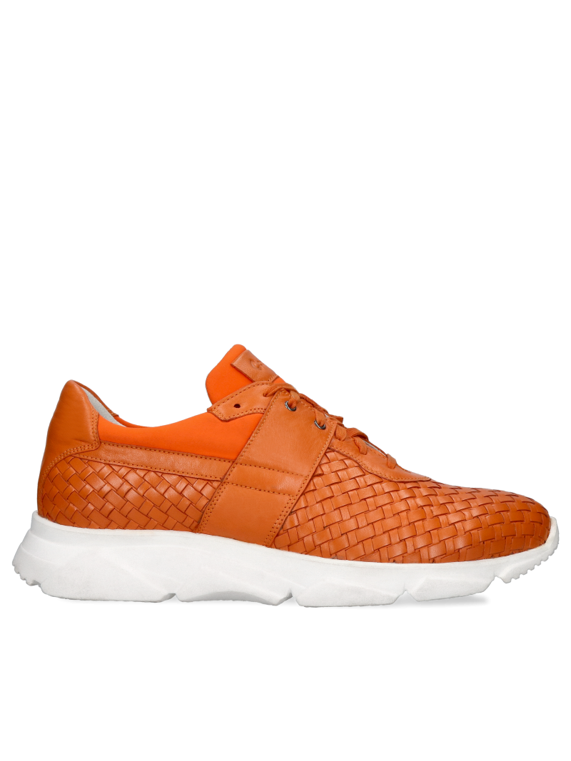 Orange sneakers Jazon, Conhpol Dynamic - Polish production, Sports and Sneakers, Konopka Shoes