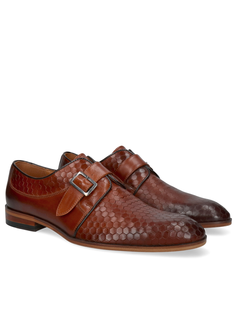 Brown monki Kevin, Conhpol - Polish production, monki, CF0036-01, Konopka Shoes