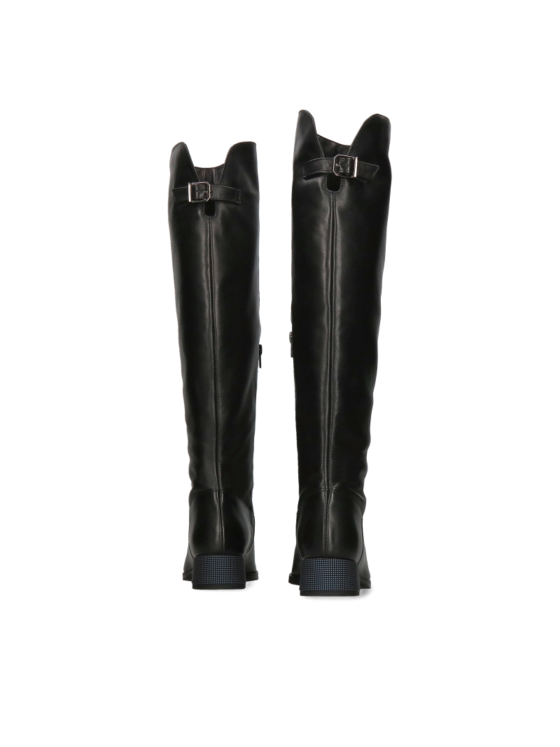 Black boots Drina, Conhpol Bis - Polish production, Boots, BK5764-01, Konopka Shoes