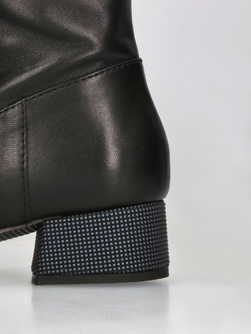 Black boots Drina, Conhpol Bis - Polish production, Boots, BK5764-01, Konopka Shoes