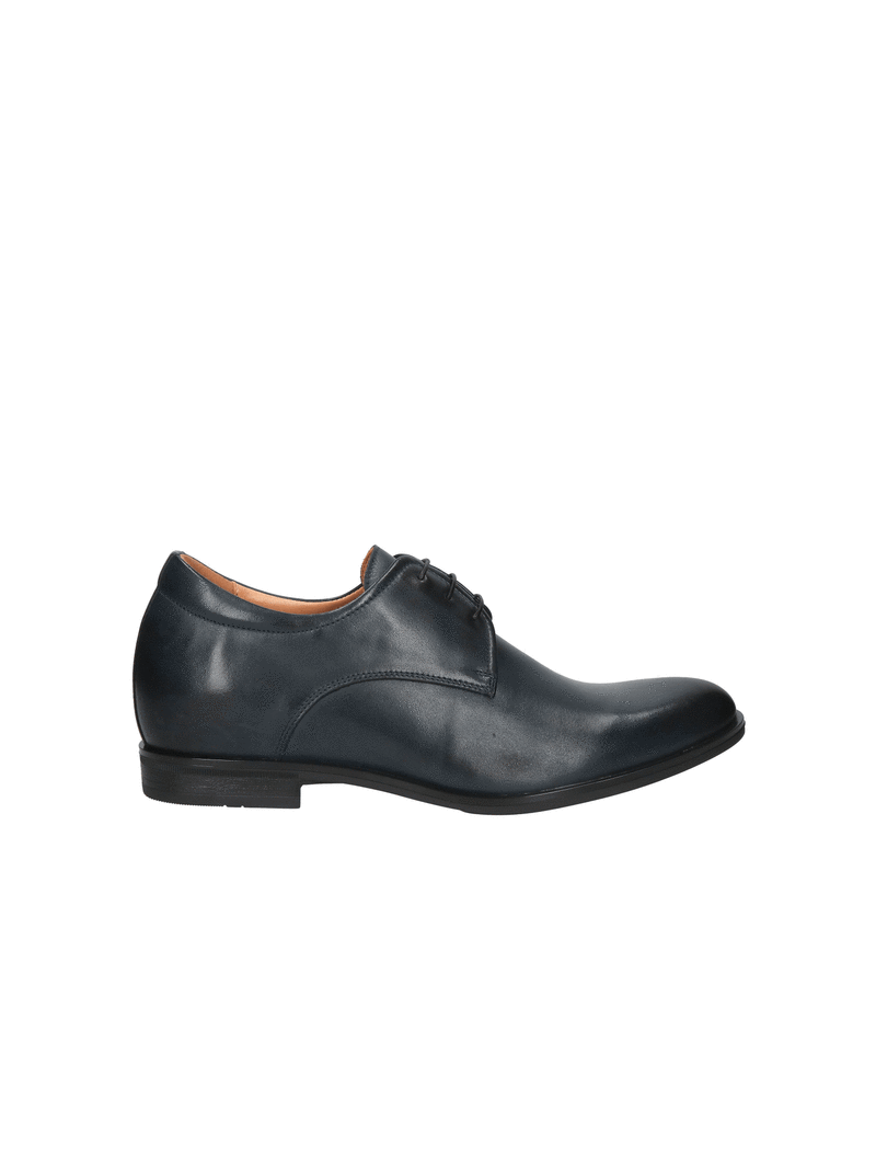 Elegant derby luxury men's shoes to raise height