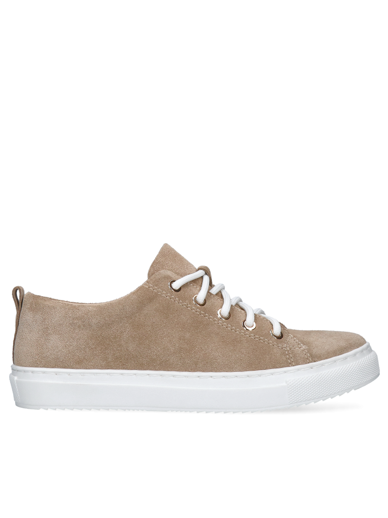 Beige sneakers Cruz, Kampa - Polish production, KP0020-01, Sneakersy, Konopka Shoes