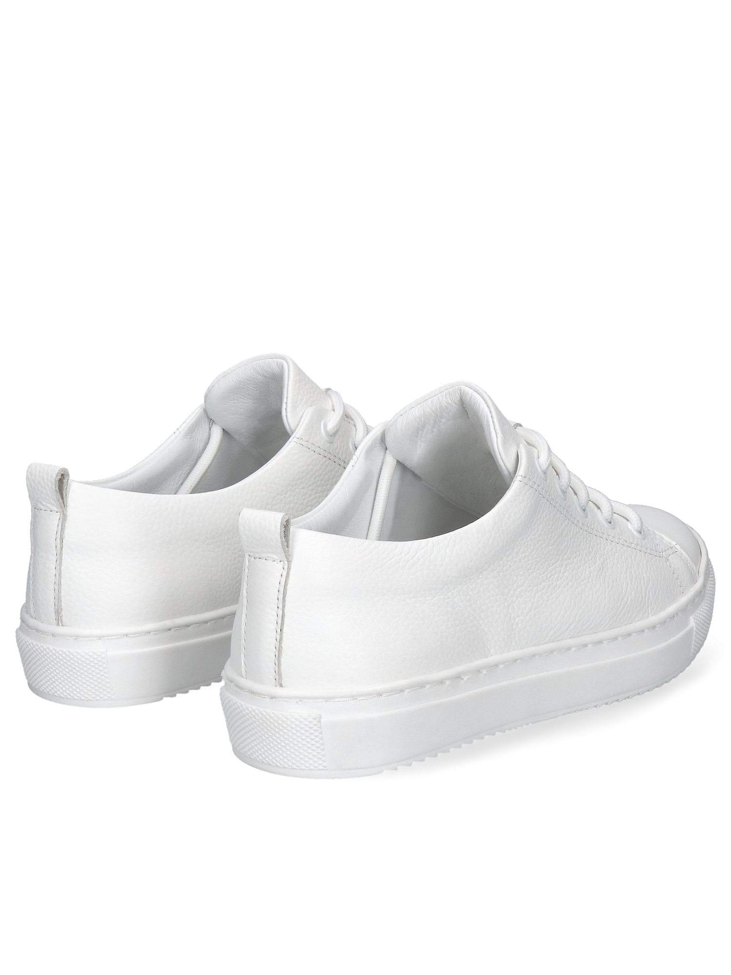 White, leather sneakers Cruz, Kampa - Polish production